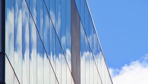 Preview wallpaper building, glass, reflection, sky, architecture