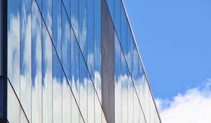 Preview wallpaper building, glass, reflection, sky, architecture