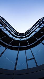 Preview wallpaper building, glass, sky, architecture