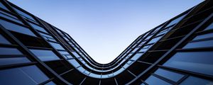Preview wallpaper building, glass, sky, architecture