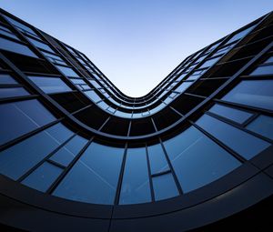 Preview wallpaper building, glass, sky, architecture