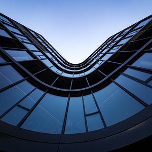 Preview wallpaper building, glass, sky, architecture