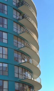 Preview wallpaper building, house, architecture, balconies, windows