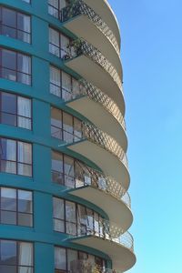 Preview wallpaper building, house, architecture, balconies, windows