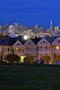 Preview wallpaper building, house, san francisco, california, usa