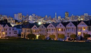 Preview wallpaper building, house, san francisco, california, usa