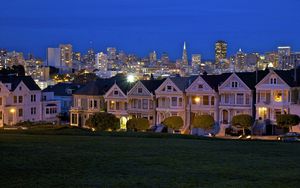 Preview wallpaper building, house, san francisco, california, usa