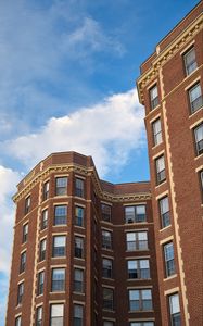 Preview wallpaper building, house, windows, facade, bricks