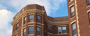 Preview wallpaper building, house, windows, facade, bricks