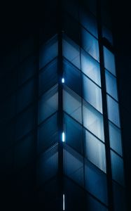 Preview wallpaper building, lighting, night, dark