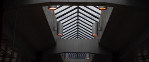 Preview wallpaper building, lights, interior, architecture