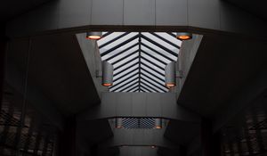 Preview wallpaper building, lights, interior, architecture