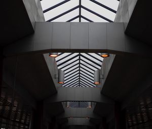 Preview wallpaper building, lights, interior, architecture