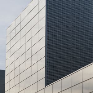 Preview wallpaper building, lines, facade, architecture