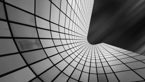 Preview wallpaper building, lines, geometry, facade, architecture