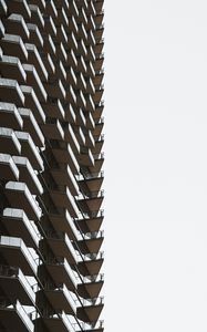 Preview wallpaper building, minimalism, architecture, high-rise
