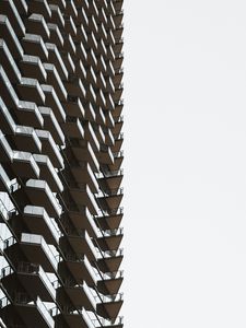 Preview wallpaper building, minimalism, architecture, high-rise