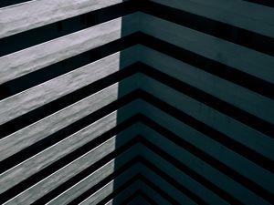 Preview wallpaper building, minimalism, symmetry, architecture