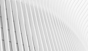 Preview wallpaper building, minimalism, white, architecture