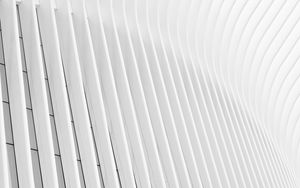 Preview wallpaper building, minimalism, white, architecture