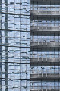 Preview wallpaper building, mirrored, balconies, architecture