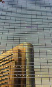 Preview wallpaper building, reflection, facade, architecture, mirror