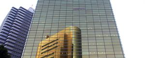 Preview wallpaper building, reflection, facade, architecture, mirror