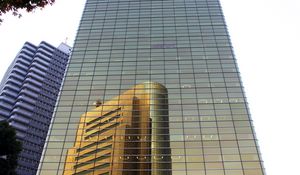 Preview wallpaper building, reflection, facade, architecture, mirror