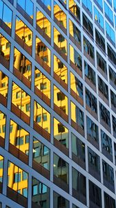 Preview wallpaper building, reflection, facade, glass