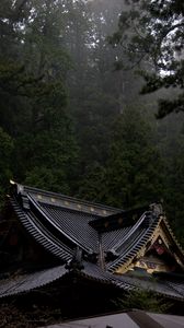 Preview wallpaper building, roof, architecture, trees