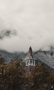 Preview wallpaper building, roof, spire, architecture, old