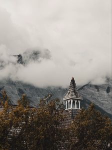 Preview wallpaper building, roof, spire, architecture, old