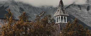 Preview wallpaper building, roof, spire, architecture, old