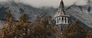 Preview wallpaper building, roof, spire, architecture, old