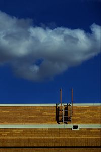 Preview wallpaper building, roof, stairs, sky