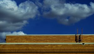 Preview wallpaper building, roof, stairs, sky