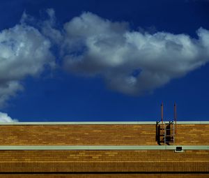 Preview wallpaper building, roof, stairs, sky
