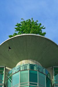 Preview wallpaper building, roof, tower, tree