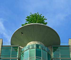 Preview wallpaper building, roof, tower, tree