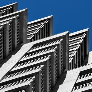 Preview wallpaper building, sky, facade, bottom view, architecture
