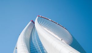 Preview wallpaper building, skyscraper, architecture, modern, minimalism