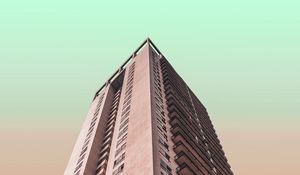 Preview wallpaper building, skyscraper, architecture, minimalism