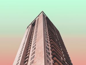 Preview wallpaper building, skyscraper, architecture, minimalism