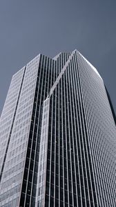 Preview wallpaper building, skyscraper, architecture, bottom view