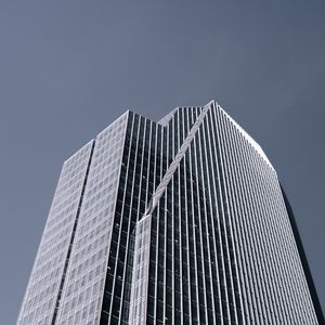 Preview wallpaper building, skyscraper, architecture, bottom view