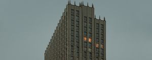Preview wallpaper building, skyscraper, architecture, facade, minimalism
