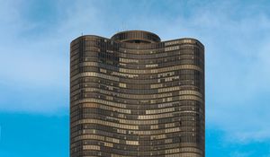 Preview wallpaper building, skyscraper, architecture, sky, minimalism