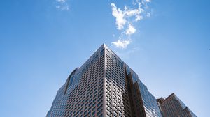 Preview wallpaper building, skyscraper, architecture, sky, clouds