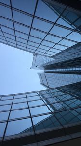 Preview wallpaper building, skyscraper, architecture, glass, reflection