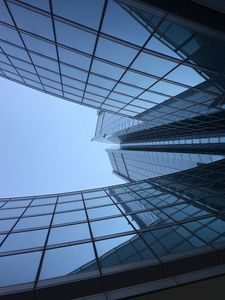 Preview wallpaper building, skyscraper, architecture, glass, reflection
